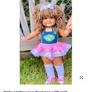Cabbage Patch Kids Baby Costume with Pink Tutu